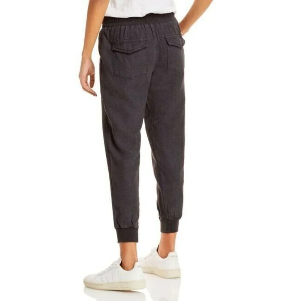 Splendid Lakeside joggers linen blend in lead gray size XL - Picture 3 of 9